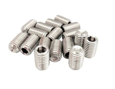 A2 Stainless Steel Grub Screws Cup Point Allen Key Socket Set Grub Screws M16