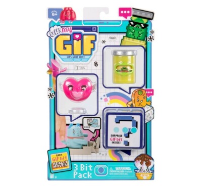 OH! MY GIF , GIFS GONE LIVE INCLUDES 3 MOVING FUNNY GIFS BRAND NEW FREE SHIPPING