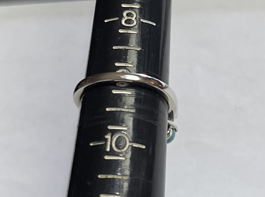 QVC EA AFFINITY 925 STERLING SILVER RING TURQUOIS… - image 4