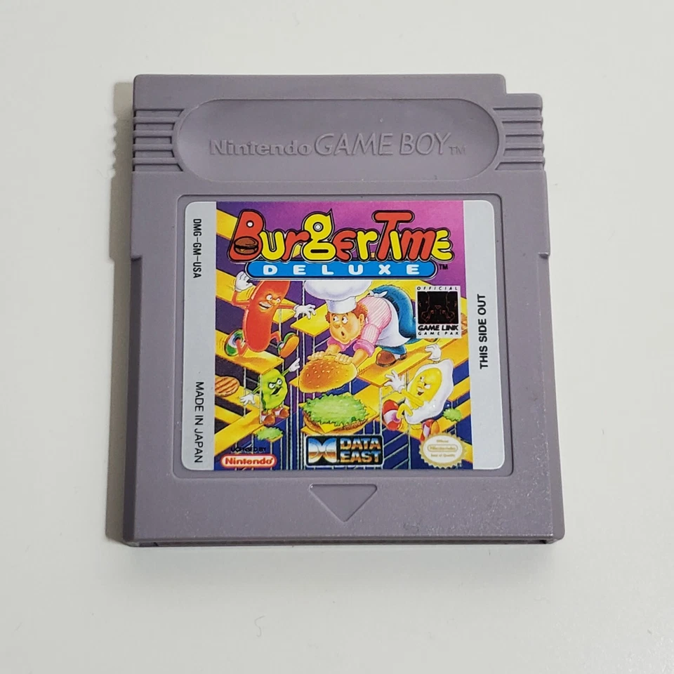 BurgerTime Deluxe (Nintendo Game Boy) Game Cartridge Only  Authentic & Tested - Image 2 of 4