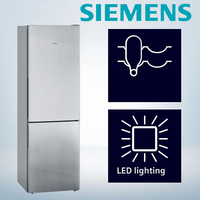 Siemens KG36EALCA KüHl-Gefrierkombination Inhalt KüHlbereich 214 Liter