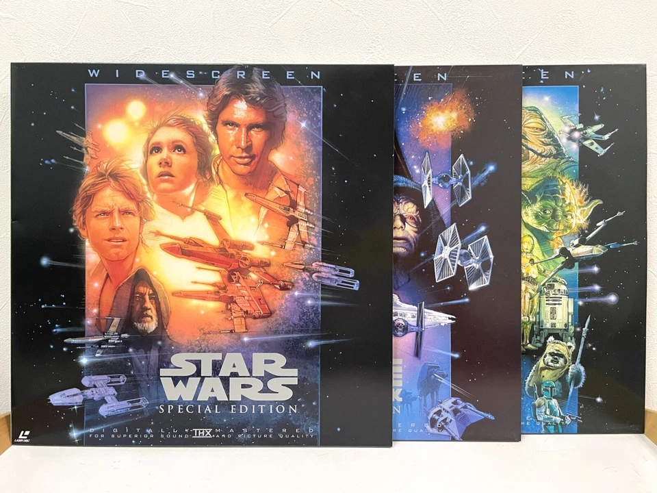 Star Wars Trilogy Special Edition 1997 Laserdisc LD Box set Japan WS THX W/Obi - Image 3 of 4