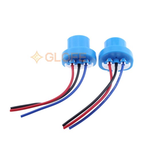 GLOFE Wire Harness 9444 Pigtail Female 9004 HB1 Head Light Bulb Socket Plug OE - Picture 5 of 7