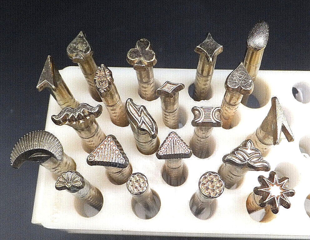 Kelly Midas Leather Stamp SALE 19 different tools all £8.75 each] Group