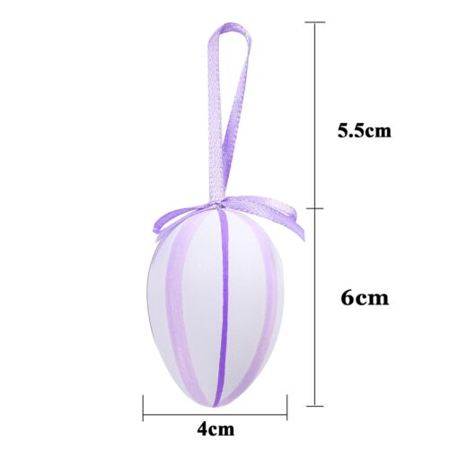 Easter Decorations Colorful Eggs Tree Hanging Ornaments Home Party Gift 16 PCS - Picture 7 of 12