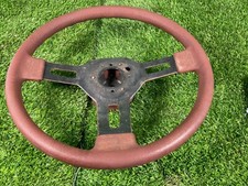 Burgundy Leather Steering Wheel Mazda Rx7 Fb 81-85 Gsl Se Gs Series 2 3 045 1d2 Burgundy Leather Steering Wheel Mazda Rx7 Fb 81-85 Gsl Se Gs Series 2 3 045 1d2