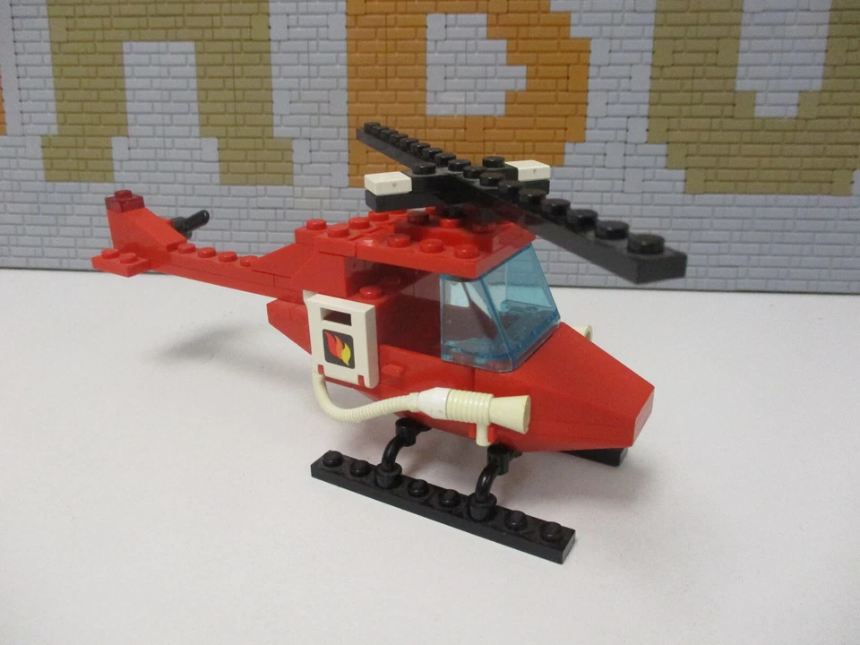 (AH3) LEGO LEGOLAND 6657 Fire Patrol Copter Fire Brigade with BA 100% COMPLETE Foto 3 de 4