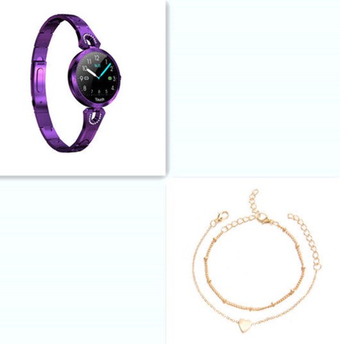 Fashion Women's Smart Watch Waterproof Wearable Device Heart Rate Monitor Sports - Zdjęcie 12 z 13