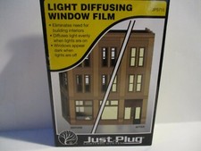 WOODLAND SCENICS "JUST PLUG SYSTEM" LIGHTING SYSTEM-LIGHT DIFFUSING WINDOW FILM