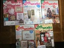 5 issues Craft Works 1993 Hard to Find Great Condition
