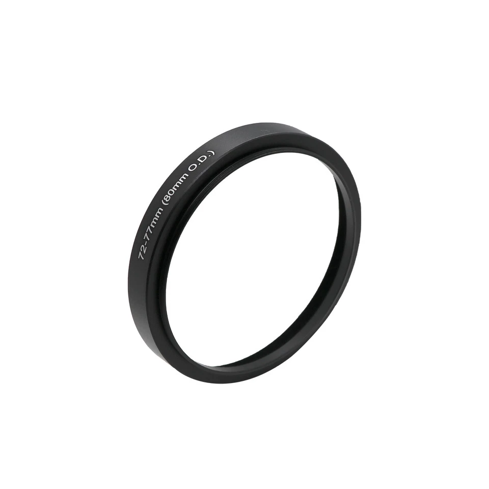 Cinema Step Up Ring 44/48/49/52/55/58/62/67/72/77/82mm To 80mmOD For 77mm Filter - Image 4 of 4
