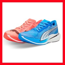 Puma Deviate Nitro Elite 2 Running Red Blue Sneakers 377786-02 Men Size 8