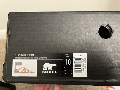 Sorrel Women’s Sandals Orange And Gray NWT - Picture 5 of 5
