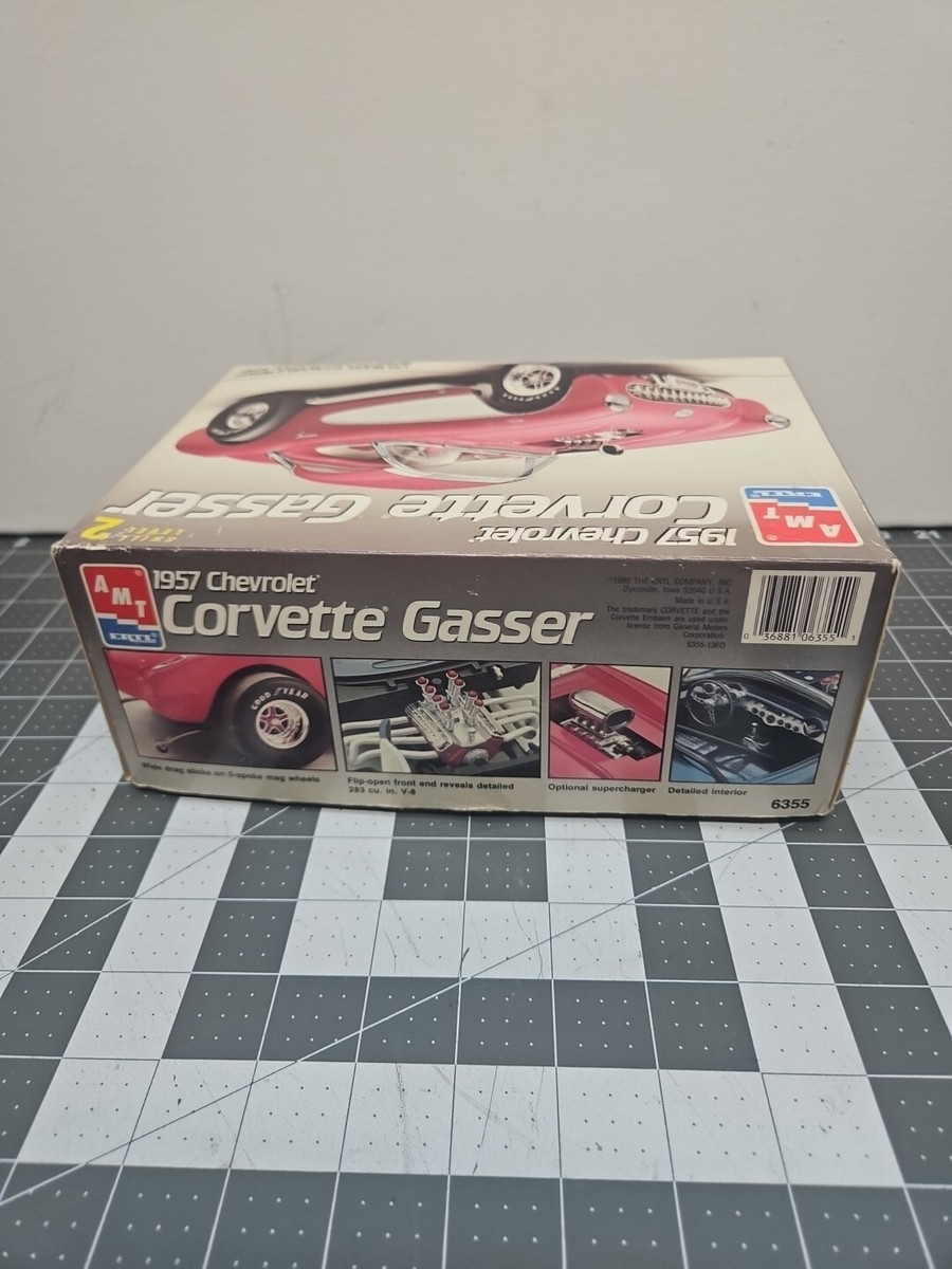 セット AMT ERTL 1957 Corvette Gasser 1990 Issue Skill Level 2 Model