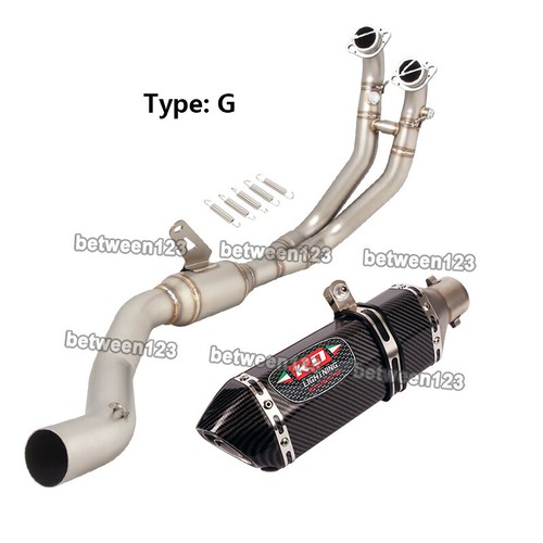 For Aprilia Tuono 660 RS660 2021-2025 Muffler Silencer Pipe Full Exhaust System - Picture 9 of 16