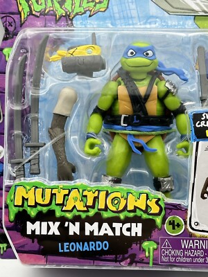 MAU.com様　2点セット 2024 LEONARDO Teenage Mutant Ninja Turtles Mutations Mix 'N Match