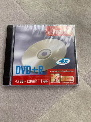 Imation DVD+R 4,7GB - 120 Minuten leere beschreibbare Disc |- Neu und versiegelt