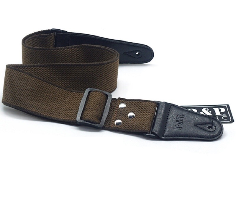 Guitar Strap PU Leather End Adjustable Electric Acoustic Bass Webbing Belt 5