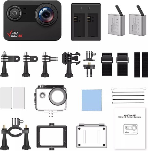 4K Action Kamera Unterwasser Wasserdicht Helm Videoaufnahme Mini Sport Kamera - Bild 11 von 11