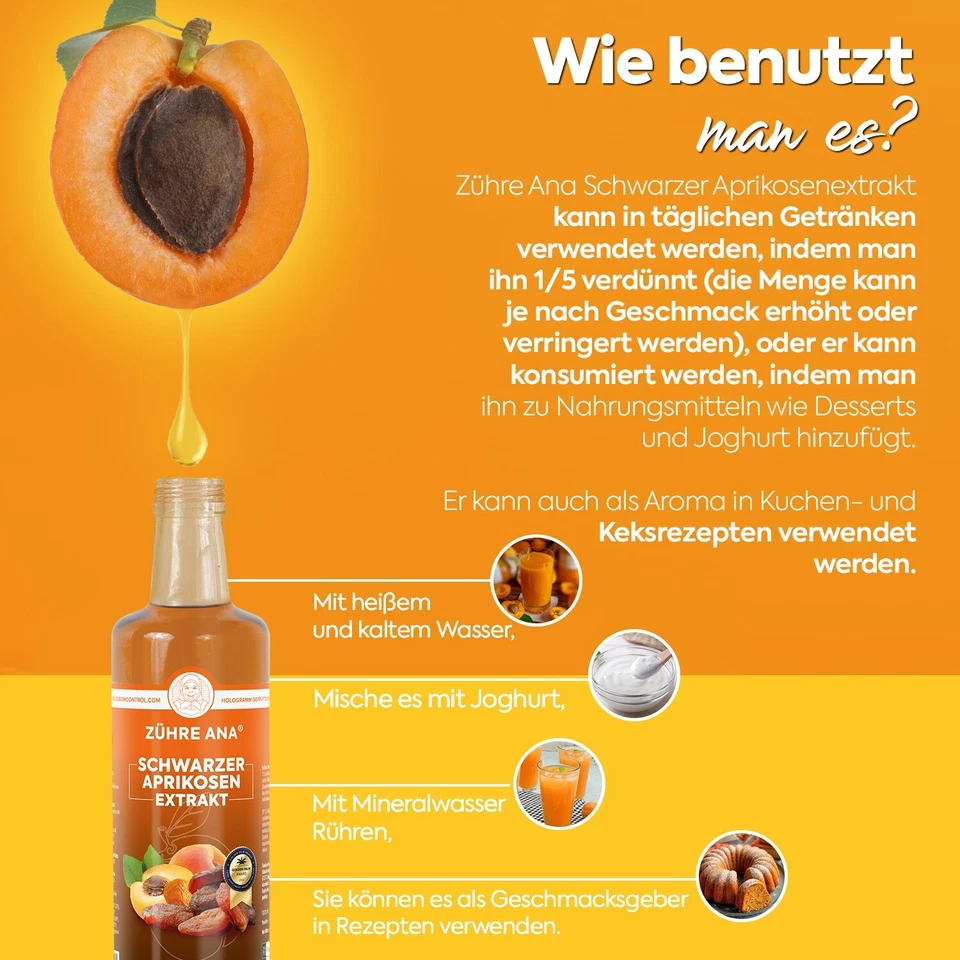 Zühre Ana Black Apricot Extract - Digestive & Delicious! - Image 3 of 4