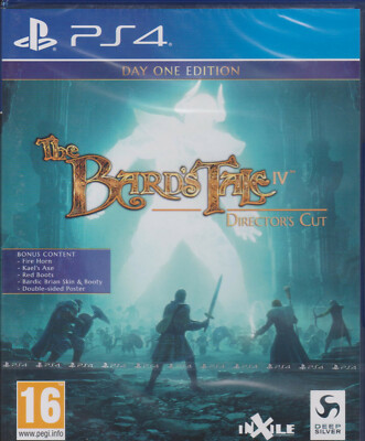 PS4 VIDEOSPIEL THE BARD'S TALE IV DIRECTOR'S CUT NEU!