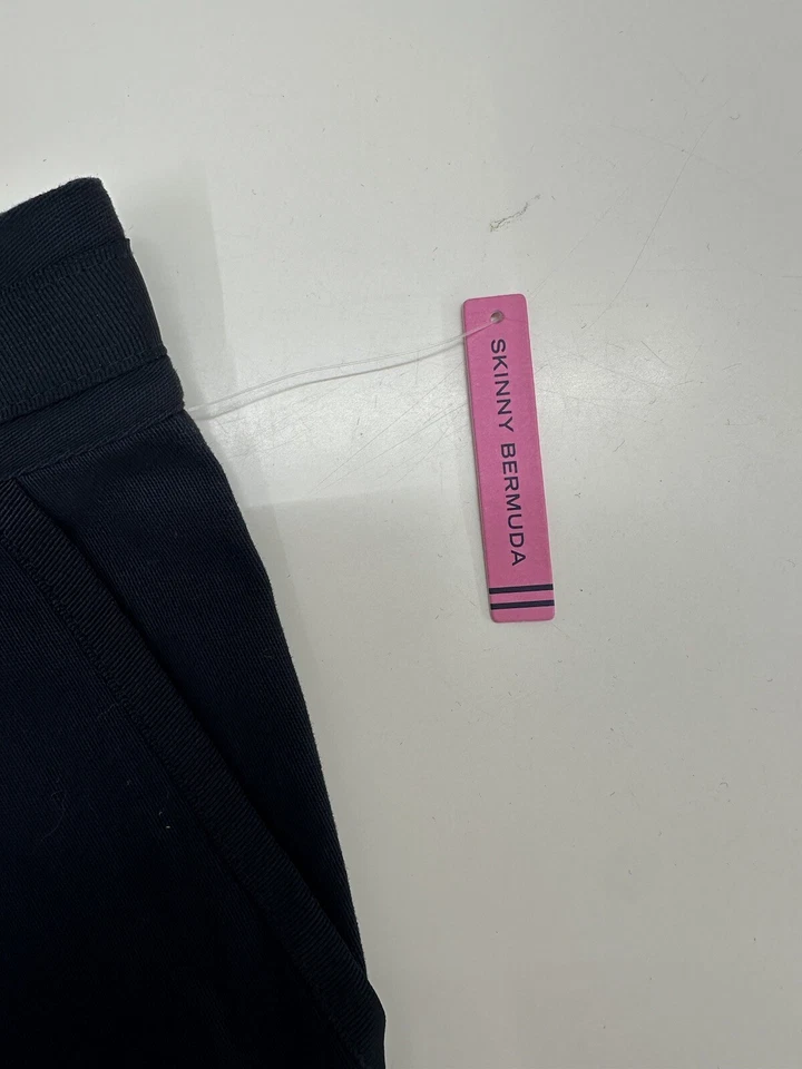 Pantalones Cortos Uniforme Escolar Nautica Niñas Talla 10 Ajustables Ajustados Bermudas Azul Nuevo con Etiquetas Foto 3 de 4