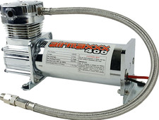 Airmaxxx Chrome 400 Air Compressor For Air Ride Suspension Bag System