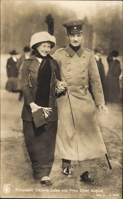 Ak Herzog Ernst August von Braunschweig Lüneburg, Prinzessin... - 4091644