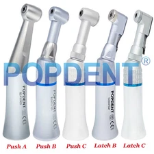 NSK Style Dental Slow Low Speed Contra Angle Handpiece Push / Latch Head E-type