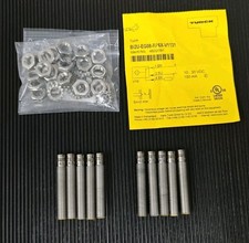 10x Induktiver Näherungssensor, Fa. Turck, s=2mm, 10-30 V, PNP, frontbündig, LED