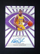 2022-23 Panini National Treasures Magic Johnson Peerless Auto /99