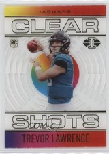 2021 Panini Illusions Clear Shots Trevor Lawrence #CS-16 5w7