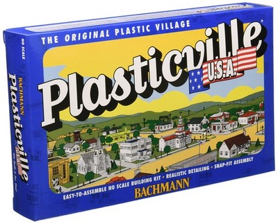 Bachmann Trains 45214 PLASTICVILLE U.S.A. BUILDINGS   CLASSIC KITS - (US IMPORT)