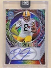2024 Panini Spectra Josh Jacobs SPECTRAL on-card auto /25 Green Bay Packers