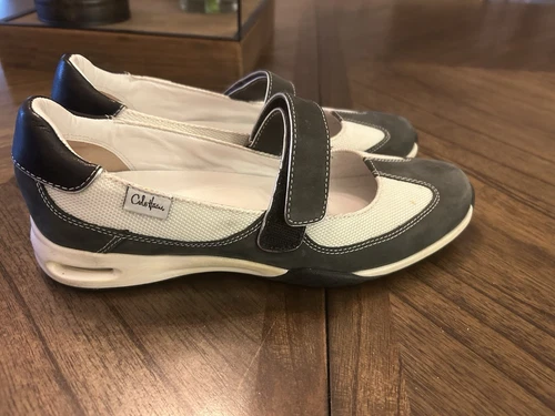 NIKE Ballerine Cole Haan con cinturino in camoscio grigio donna 7