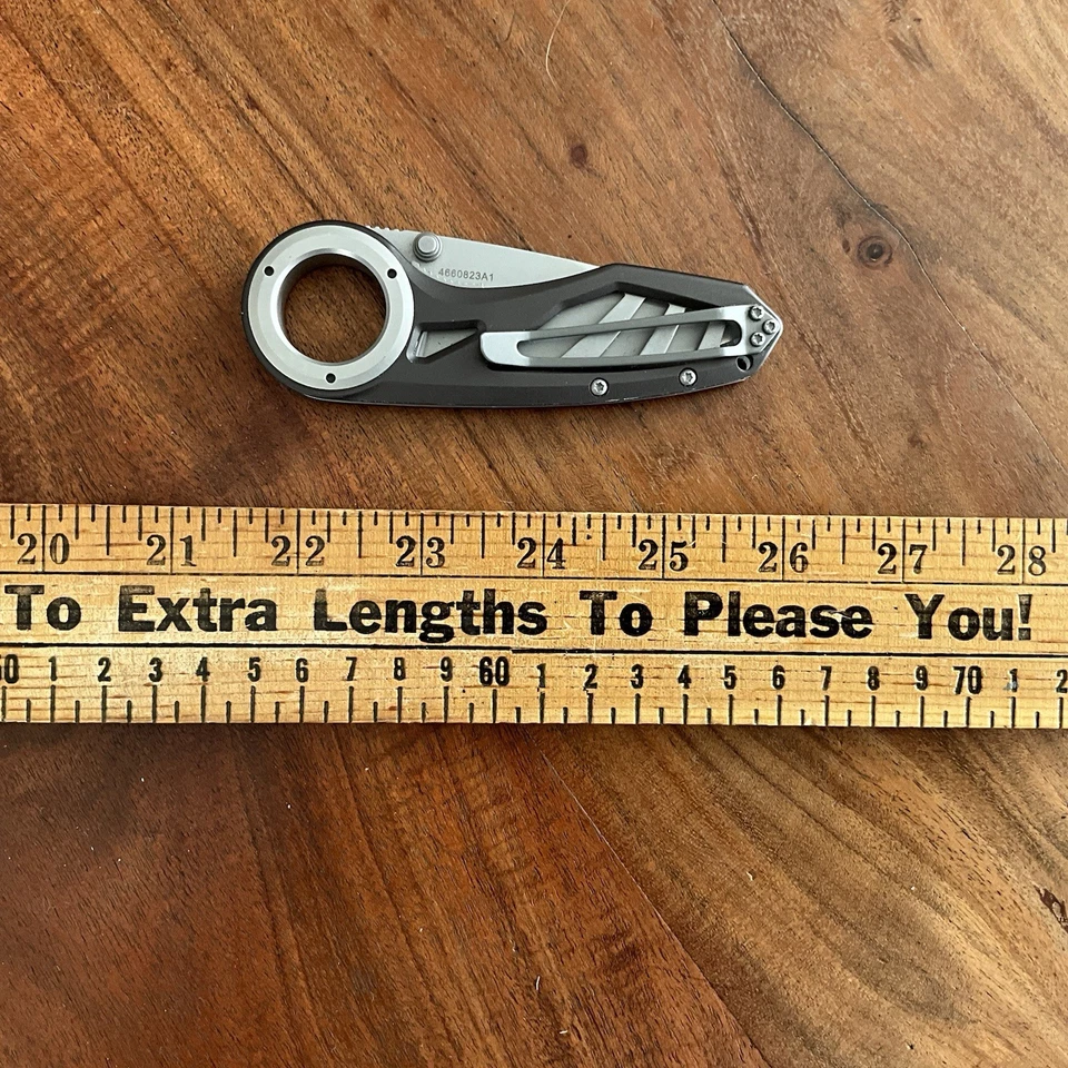 Cuchillo de Bolsillo Plegable Gerber Remix Hoja Combinada Excelente Estado Foto 4 de 4