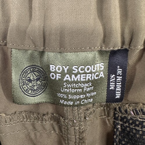 Boy Scouts of America Pants Mens Medium M Convertible Zip Off Switchbacks 30x30 - Picture 9 of 13