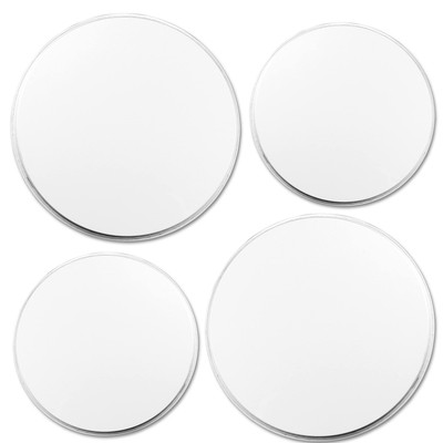 Reston Lloyd Electric Stove Burner Covers, Set of 4, White
