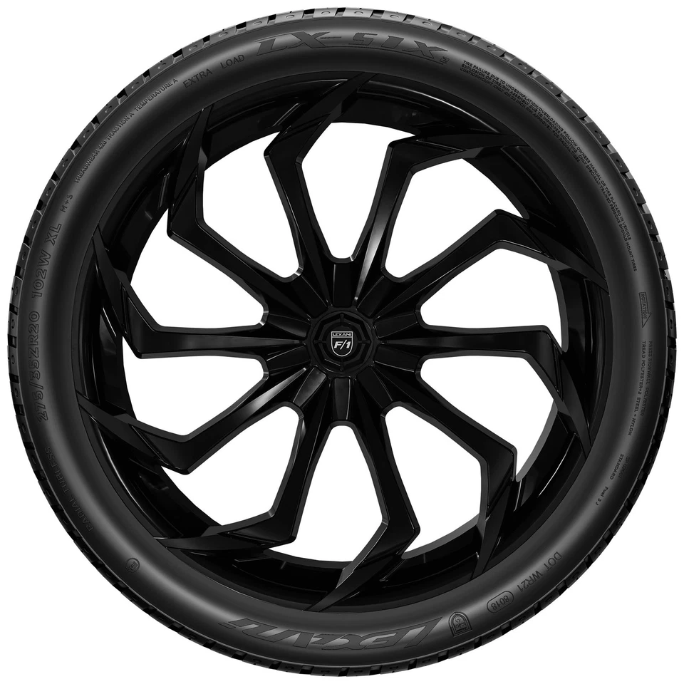 2 New Lexani Lx-six Ii - 325/35zr28 Tires 3253528 325 35 28 - Image 3 of 4