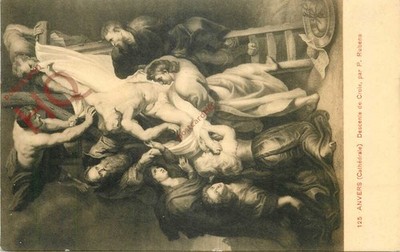 Ansichtskarte, P. Rubens, Descente De Croix