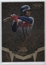 2019 Topps Tier One Break Out Auto Bronze Ink /25 Ozzie Albies #BA-OA Auto 6fs