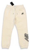 Mens Nike Athletic Gym Air Logo Jogger Fleece Pants Sweatpants New
