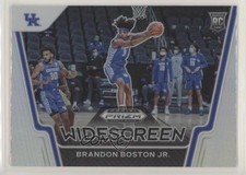 2021-22 Panini Prizm Draft Picks Widescreen Silver Brandon Boston Jr #13 7m3