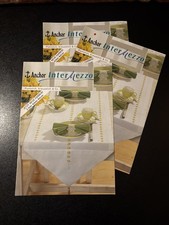 Anchor Intermezzo Plattstich, Kreuzstich & Co. Stickvorlage Tischläufer Frühling