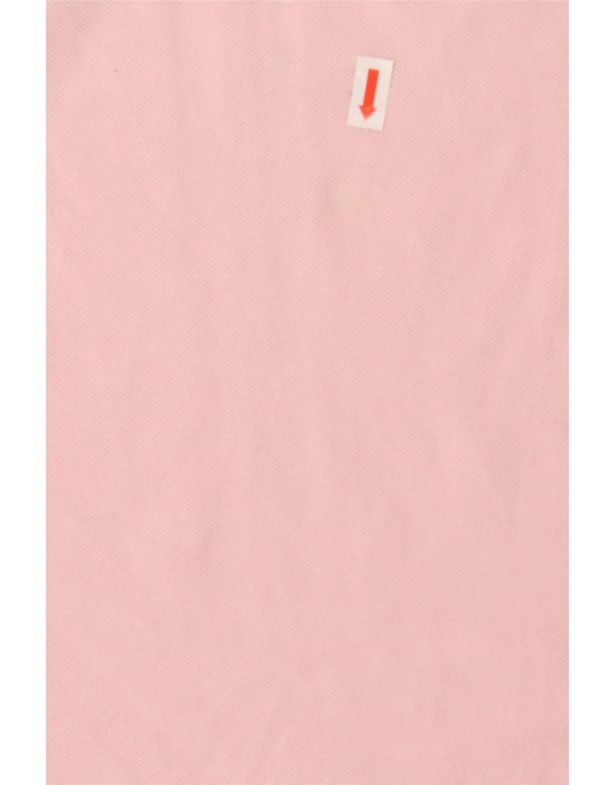 ASICS Womens Polo Shirt UK 14 Medium Pink Cotton AH11 thumbnail 3