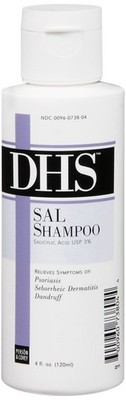 DHS SAL Shampoo Salicylic Acid USP 3% 4 OZ