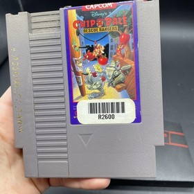 Disney's Chip 'N Dale: Rescue Rangers (Nintendo NES, 1990) Capcom Rental