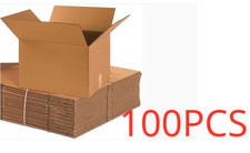  New 100PCS Standard Cardboard Shipping Boxes 18" x 12" x 12" Inside Size