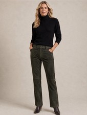 Vintage Ralph Lauren High-Waisted Suede Pants Luxury Size 8