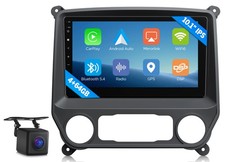 10" Car Stereo Android 14 4 64 Radio For Silverado 1500 2014 2015 2016 2017 2018